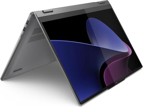 Lenovo IdeaPad 5X - Laptop 2 in 1 con processore Snapdragon X Plus X1P-42-100, touchscreen da 14, OLED, display da 400 nit, 16 GB di RAM, SSD da 1 TB, lettore FP, videocamera FHD/RGB e Windows 11