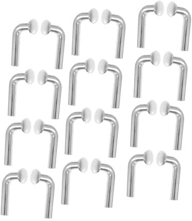 GETAJGHSD 50piezas Pasadores De Bloqueo Para Estanterías De Palés De Remaches De Cabeza Plana Acero Doblado Grados Para Uso Industrial
