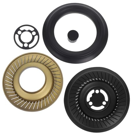 Mikikit Rejilla para Quemador de Gas de Acero Inoxidable Reductor de Anillo de Gas Tapa de Repuesto para Estufa de Accesorio de Cocina para Fogones