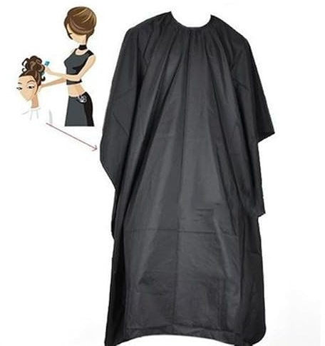 AYHYHLJZJ Cap Professionnelle de Coiffure, Capes de Coiffeur de Salon Pleine Longueur, pour Femmes, Hommes, Enfants, Cape de Coupe, Étanche, Taille Universelle pour Coupes, Couleurs