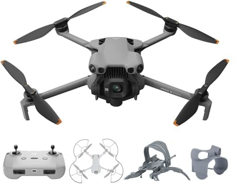 DJI Mini 5 Pro, drone ultraleggero e pieghevole con fotocamera, CMOS da 1 pollice, rilevamento omnidirezionale degli ostacoli, ActiveTrack 360°, drone 4K per principianti, C0