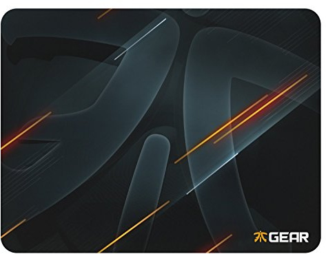 Fnatic Gear Focus Neon Edition Pro Gaming-Mauspad (Größe XXL, Stoff) - 487 x 372 x 6mm
