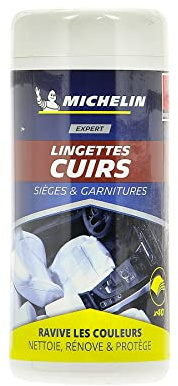 MICHELIN 008883 Box of 40 Leather Wipes