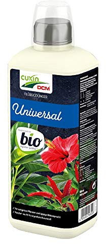 CUXIN DCM Flüssigdünger Universal Bio - NPK-Dünger - Für alle Pflanzen geeignet - Universaldünger - organisch - für eine üppige Blütenpracht - 800 ml