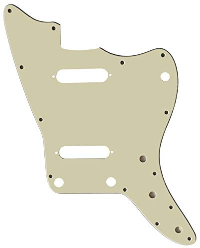Passend für US Jazzmaster Strat Pickup Style Gitarren Pickguard (3-lagig, mintgrün)