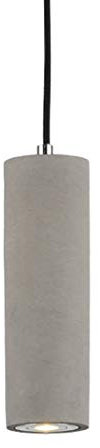 LED Beton Pendelleuchte Vintage industrial Zement Runde Design Deckenstrahler Hängelampe Rustikal für Büro Korridor Treppen Esszimmer Esstisch Küchen Badezimmer Loft Kronleuchter, 5W 400LM, Warm Licht