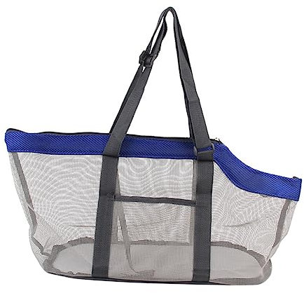1 Stück Haustier-Handtasche, Tier-Rucksack, Hundebrust, Haustier-Hunde-Tragetasche, Hunde-Rucksack, Katzen-Rucksack, durchsichtige Tragetasche, atmungsaktive Haustier-Tasche for Welpen, Netz, großer K