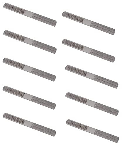 Sefdrert 10 escofinas de madera 4 en 1 multifuncionales de acero endurecido para madera, metal, plástico, joyas