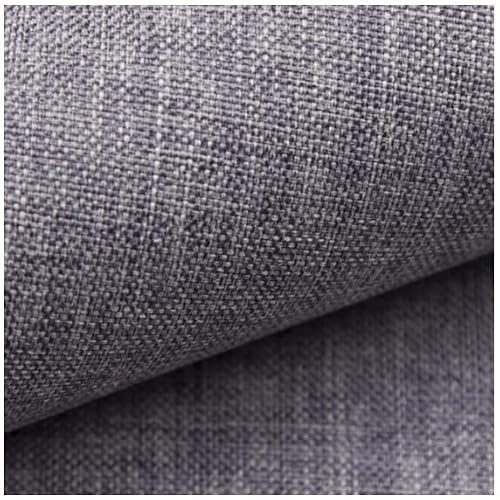 TAPHICEROS Tessuti Per Tappezzeria, Grigio Chiaro 500cm x 148cm, Tessuto Decorativo Materiale Di Rivestimento, Stoffa Al Metro Arredamento Per Tende Divano Sedia Cuscino Fai Da Te Tovaglie Poltrona