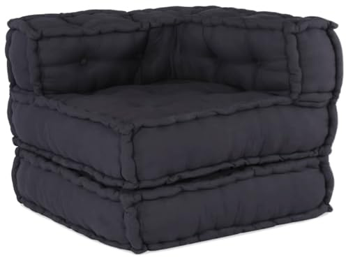 vidaXL Modulares Sofaelement Anthrazit 70x70x54 cm Stoff