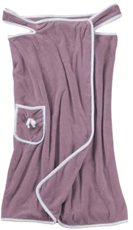 manhegari Toallero Vestido De Mujer Toalla De Baño Envoltura Toalla Portátil De Lana Coral Sauna Albornoz Para Deportes, Ducha, Spa