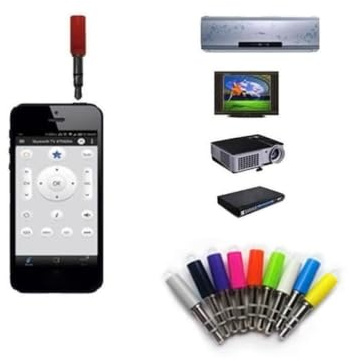 Telecomando Infrarossi per Smartphone Controllo Tv Condizionatore e Proiettori Facile Usare Compatibile Ios Controllo Random Colore Casuale