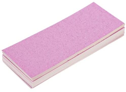 50 Piezas Tarjetas Inferiores para Cajas de Pestañas 106x42 Mm | Rosa, se Puede Cortar en Distintas Formas o Tamaños, Práctico y Cómodo para Llevar
