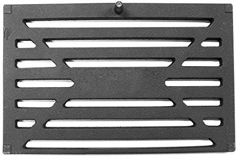 Grille à cendres pour poêles à cheminée Varese 2 de Drooff - fonte - dimensions d'encastrement parfaitement adaptées