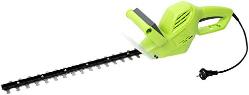 Kinzo Cortasetos eléctrico de jardín – 500 W – 1500 RPM – Modelo QD8807-2