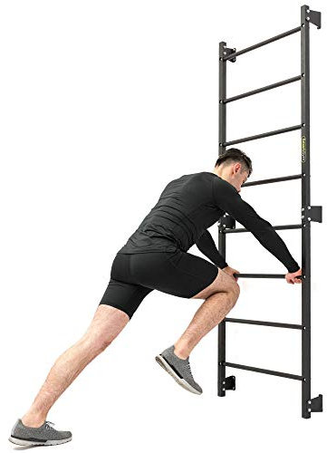 Marbo - Sprossenwand für Erwachsene - Kletterwand für Home Gym - 219 x 76 cm - Starke und stabile Konstruktion zur Wandmontage - Maximale Belastung 150 kg - SG-16
