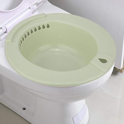 Sren Sitzbad, perineale Postpartale ätherische Hüftbadewanne, Hemmoroid-Behandlung Postoperative Pflege zur Hüftreinigung(Green)