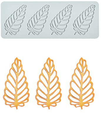 Moule en silicone en forme de Feuilles de palmier, tapis dentelle pour gâteaux, outils de décoration de pâtisserie, utilisé pour façonner la pâte à sucre fondue, le chocolat, le fondant