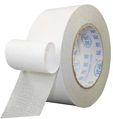 Ciieeo 60mm x 20m Doppelseitiges Teppichklebeband Hohe Zugfestigkeit Rückstandsfrei Ablösbar Für Teppiche Holz Und Handwerksprojekte Rutschfest Und Langlebig