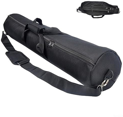 URPIZY Bolsa de transporte para trípode con correas de hombro y asas, bolsa de nailon resistente para soportes de luces, equipo fotográfico, trípodes, monopié, como lo muestra la imagen, 75 cm,