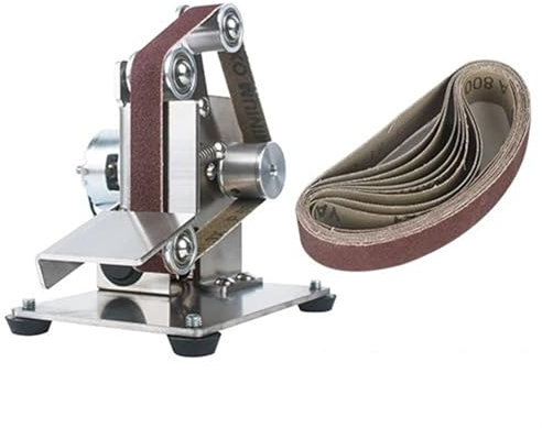 mola affilacoltelli Mini rettificatrice a nastro affilatrice for utensili levigatrice rettifica levigatrice elettrica levigatrice domestica fai da te (Color : 15mm)