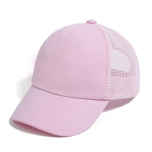 YAMEE Baseballkappe Kinder Mesh UV-Schutz,Baseball Cap Sommer Jungen Mädchen,Baby Sonnenmütze Faltbar Atmungsaktiv,Sonnenhut Kinderhut 0-5 Jahre