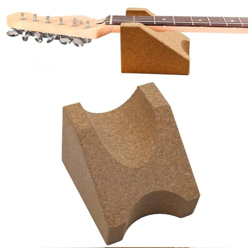 CENPEK Soporte para Instrumentos de Corcho para Guitarra, Soporte para Cuello de Guitarra, Soporte de reparación para Todo Tipo de Guitarras