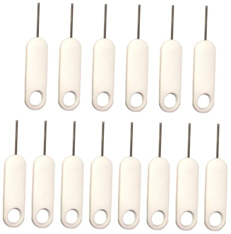 UTHCLO 20 Piezas Sim de Extractor de Tarjetas Sim para Teléfonos Móviles Herramienta Práctica y Segura para Expulsar Tarjetas Smartphones