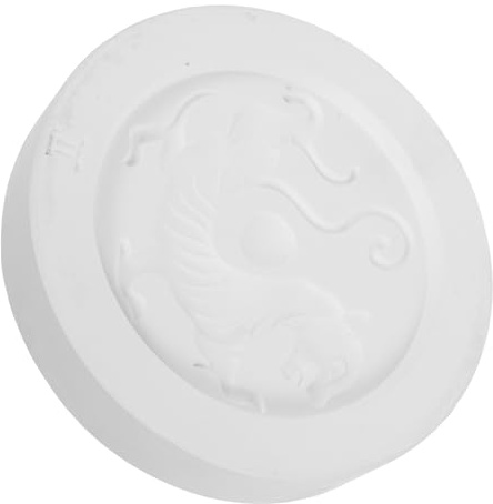 Holibanna Stampo in Gesso per Ceramica Riutilizzabile Strumenti per Modellare l'Argilla Dettagli Tigre Compatibile Gres e Porcellana per Laboratori e Hobbisti Dell’Artigianato Ceramico