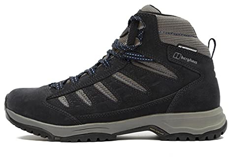 Berghaus Women's Exped Trek 2.0 Tech Walking Boot | Waterproof | Extra Cushion, Navy/Grey, 7
