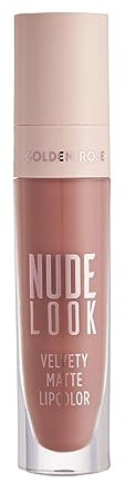 Golden Rose Nude Look Velvety Matte Lipcolor Liquid Nr.02 Peachy Nude
