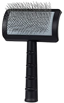 CeleMoon Extra Long Pin Slicker Brush for Dogs Cats - Grooming Brush for Thick Coat, Long Hair & Curly Fur, Gentle Dematting Tool for Cockapoos, Poodles & Doodles