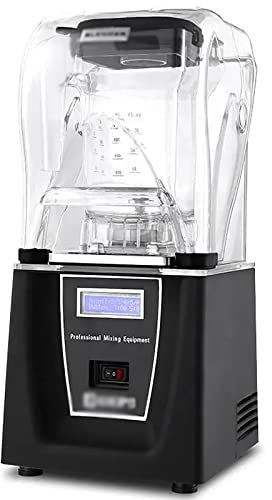 Countertop Blender Food Processor, 1.5L Professional Blender With Soundproof Enclosure and Ice Crushing Powerful Motor, 5 Functions & Noise-reducing, for Shakes and Smoothies Ice Crusher