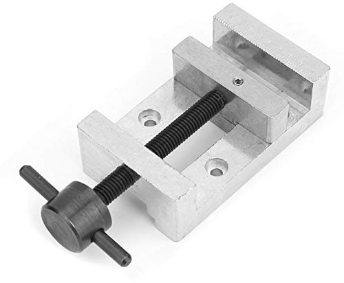 Alvinlite Metallschraubstock | Metallschraubstock Mini-Mehrzweckmaschine Holzdrehmaschine Zubehör zum Befestigen von Werkstück- und Materialschraubstöcken aus Metall