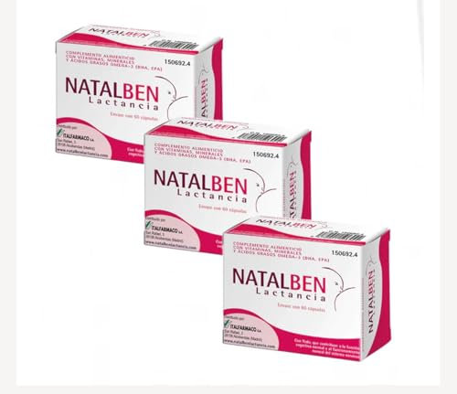 Pack Natalben Lactancia, 3x60 Cápsulas