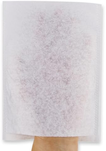 FRANZ MENSCH 1000 Stück, Waschhandschuhe Light Hygonorm, weißlich | Molton, 21 x 15,5 cm, Einmalwaschlappen, Einwegwaschlappen, Körperpflege, Patientenpflege, Hygiene