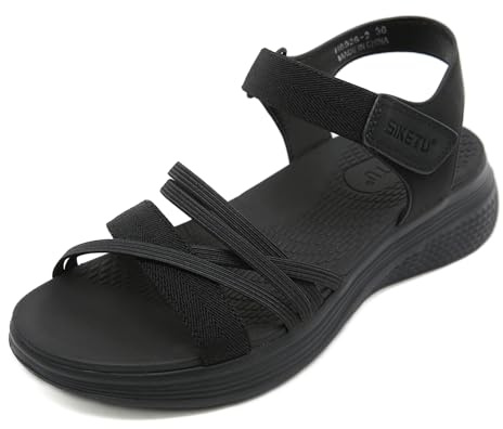 Meik Mangni Women Sports Sandals Summer Walking Sandal Ladies Soft Outdoor Walking Shoes Casual Flats Size 3-8 UK