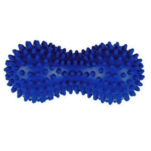 BAIYOUS Yoga Ball Erdnussform Yoga Fitness Massage Kugel Muskeln Relax Körper Hand Fuß Massagegerät Massage Ball Erdnuss Yoga-Ball(Blue)