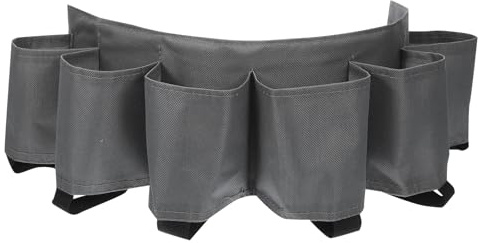 SOLUSTRE Beer Waist Belt: 6-cans Beer Drink Belt for Men - Adjustable Beverage Holder - Soda Bottle Waist Pack for Parties Camping Picnic - Drinking Accessories