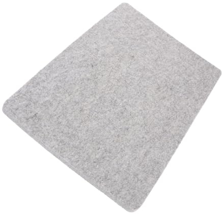 jojofuny Tapis de Repassage en Feutre de Laine 23X30 CM Résistant à la Chaleur sous-Tapis de Table Absorbant L’Humidité pour Vêtements Accessoire Portable Polyvalent pour Quilting et