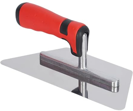 LRXFPIYF Paleta de enlucido con mango cómodo, multifuncional, de acero inoxidable de calidad, herramienta manual para el acabado de hormigón y mejoras, Style a