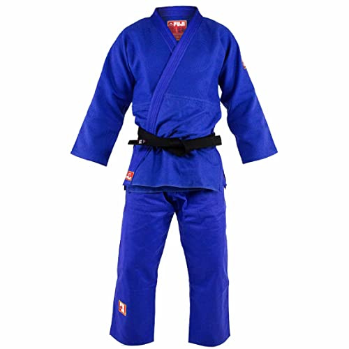 FUJI Euro Competition Judo Gi for Men and Women (Belt Not Included), Size 2