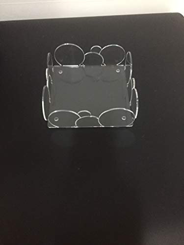Generico Portatovaglioli Linea Sfera, in plex Trasparente Mis. 23x10x23 Ideale per Dare Un Tocco di Classe alla Tua tavola, puoi Abbinare Anche Il portabicchieri, da € 28,00