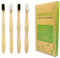 EasyHonor Extra Soft Toothbrush, Biodegradable Bamboo Toothbrush with Micro-Nano Ultra Soft 20,000 Bristles, BPA-Free, Natural, Eco-Friendly, 4-Pack for Adults…