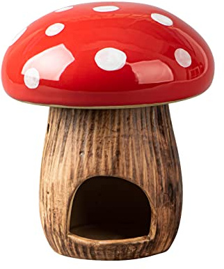 Ceramic Mushroom Wax Melt Warmer Essential Oil Burner Tealight Holder