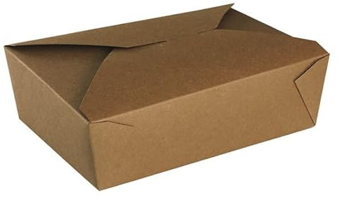 Générique Boite repas carton kraft brun 2000ml – carton de 200
