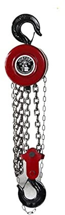 ISAFIX Motorhebezeug Hebelzug Chat Kette Hebezeug Rundkette Typ Manuelle Hebekette Reverse ChainFür Gebäude Garagen Warehouse Automotive Maschinen (Size : 2T*3M)
