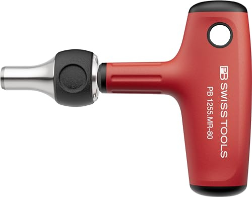 PB Swiss Tools T-Griff Ratschenschraubendreher, 1255.MR-80 CBB