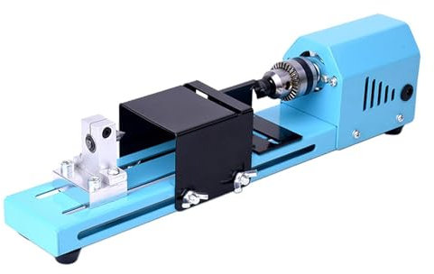 Fenteer Torno de Madera Compacto para Crear Diseños Artesanales