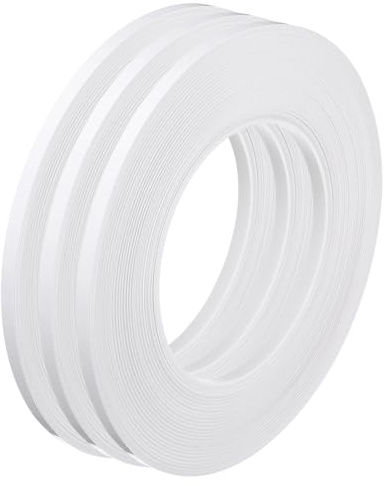 sourcing map Lot de 3 bandes adhésives pour carrelage de sol, lignes en feuille d'aluminium métallique, 0,5 cm x 50 m, autocollant décoratif pour sol mural, ruban d'étanchéité étanche pour armoire de